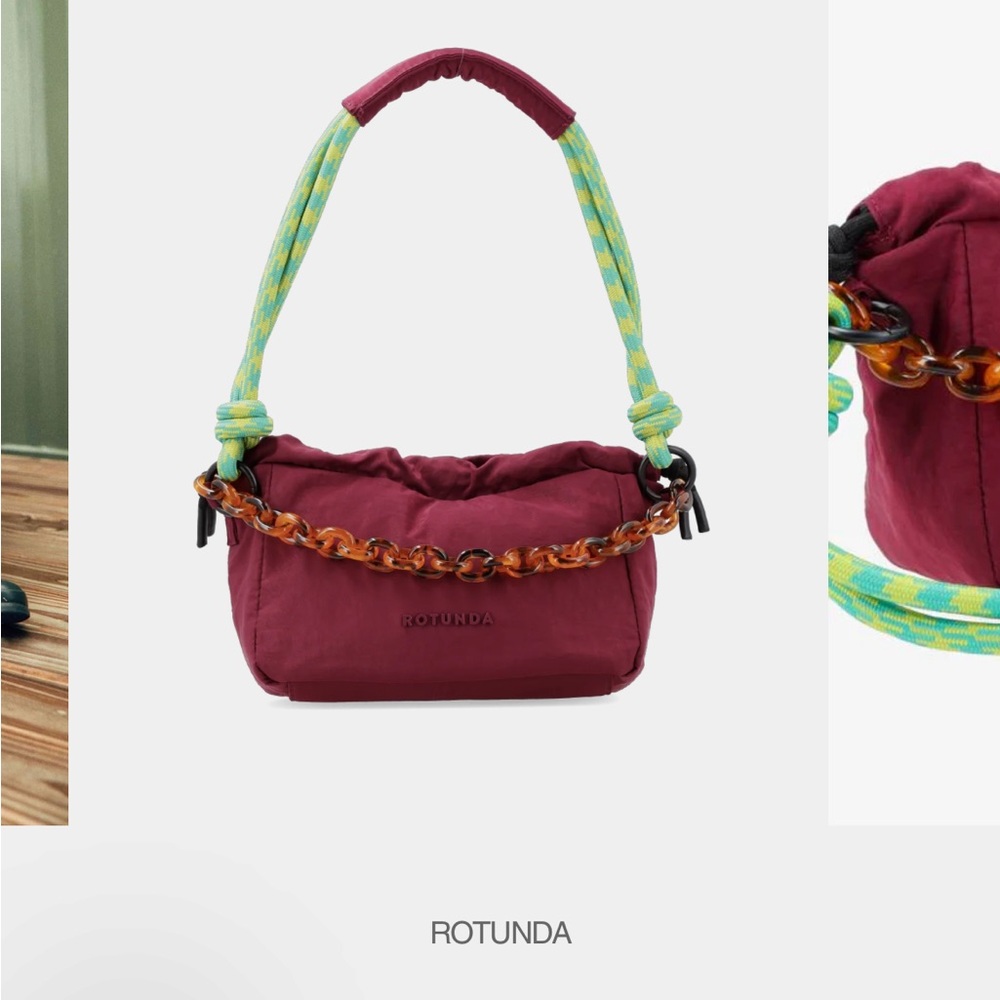 Rotunda mini hobo bag